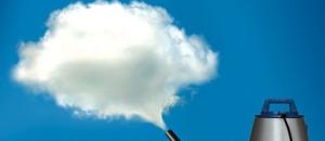 2009, Les Sables d'Olonne inventent...l'aspirateur à nuages !